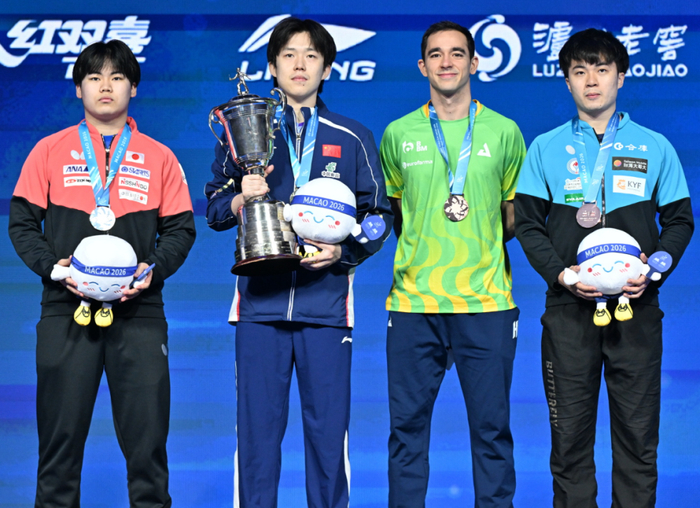 国乒澳门世界杯包揽2金1银，7人外战失利引担忧
